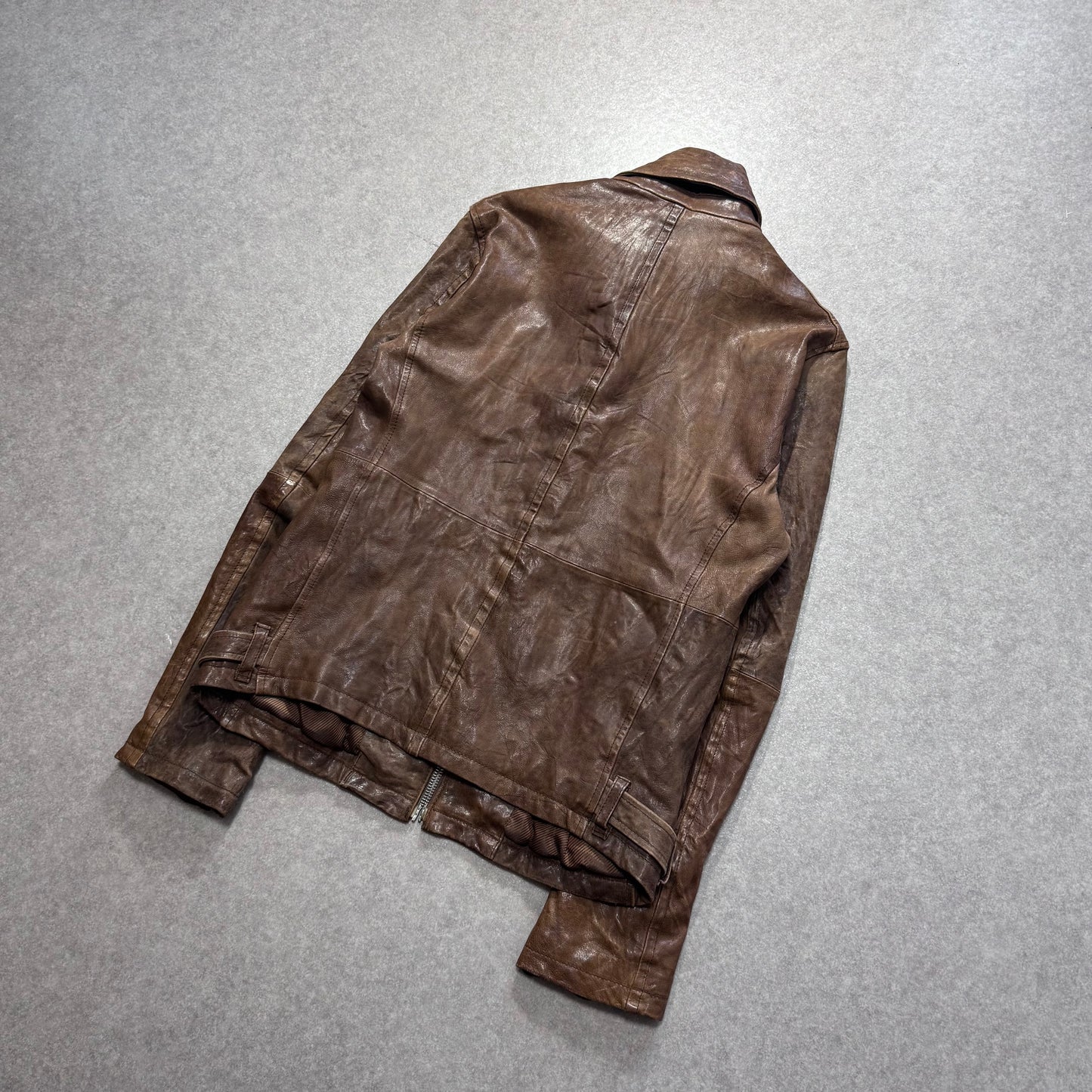 Tornado Mart Brown Long Sleeve Shirt Size S