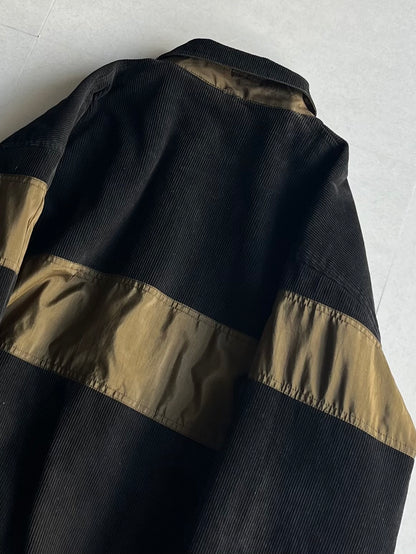 Vintage Reversible Mix Material Multi Jacket Size M