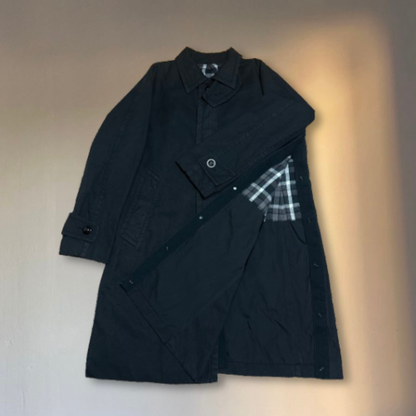 sacai 22AW Black Multi-Button Bal Collar Coat Size 4