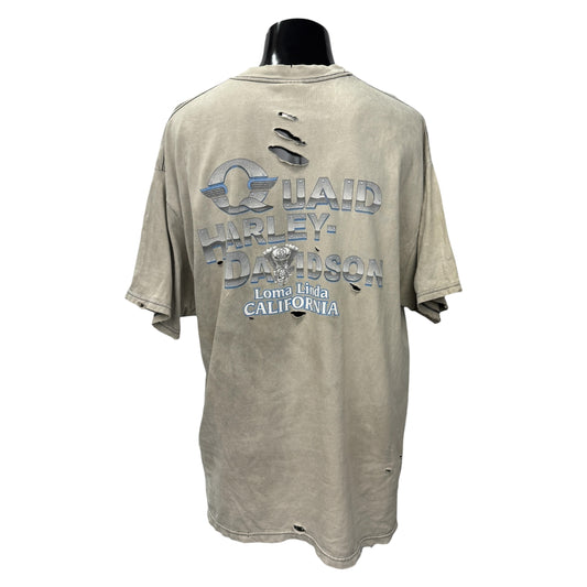 HARLEY-DAVIDSON 90s Vintage Tribal V-Twin T-Shirt Size XL
