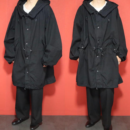 Vintage U.S. Army Black Snow Camo Parka Size LARGE