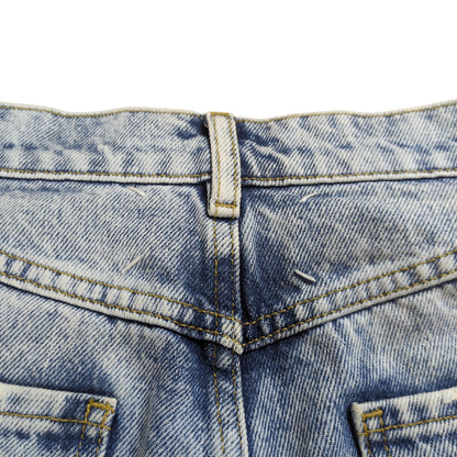 Maison Margiela 23SS Slash Detail Washed Denim Pants Size 36