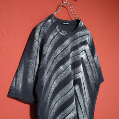 ISSEY MIYAKE 08SS Hand-Painted Cotton T-Shirt Size 4