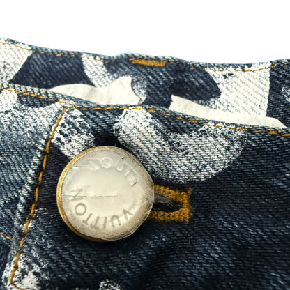 LOUIS VUITTON 25AW NIGO x Pharrell Denim Pants Size 30