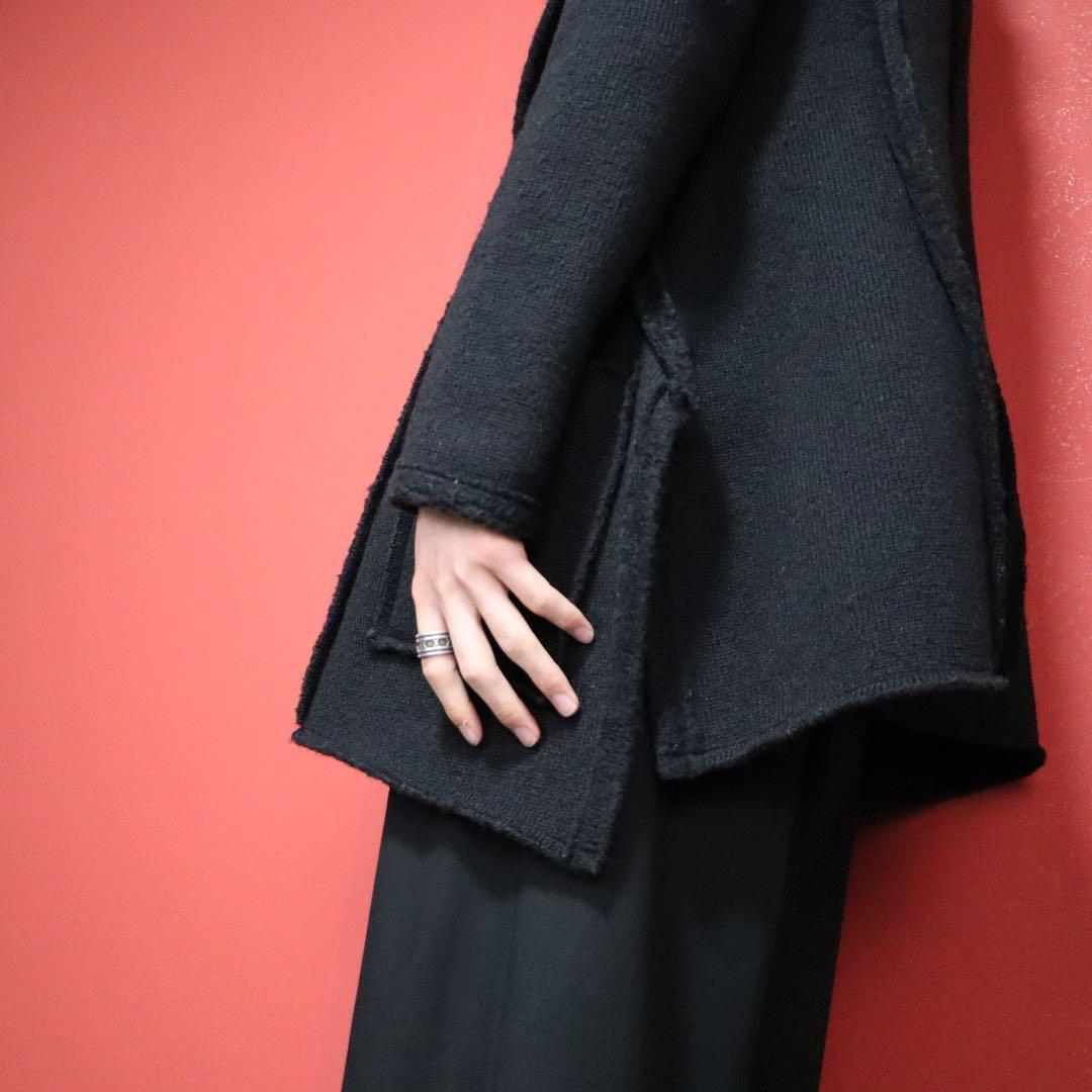 Limi Feu Inside-Out Safety Pin Deconstructed Coat Size 2