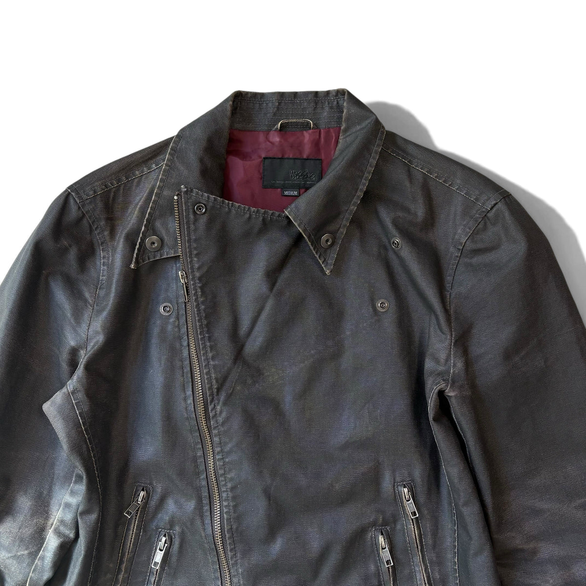 MOSSIMO Coated Riders Jacket Size M