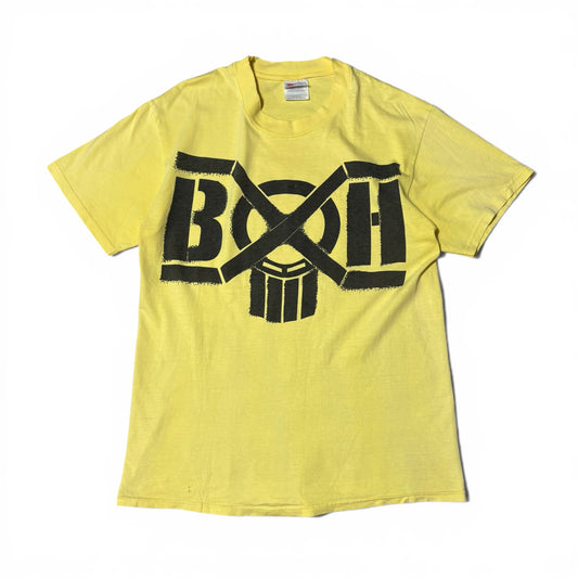 Vintage 90's Bounty Hunter 1999 Yellow T-Shirt Size M