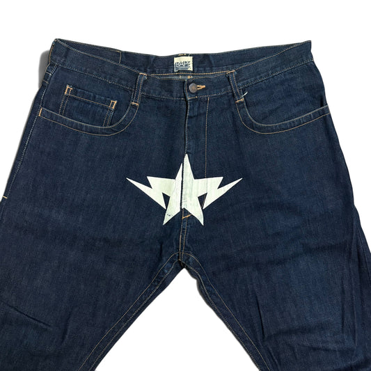 Bape A BATHING APE Denim Jeans Size XL