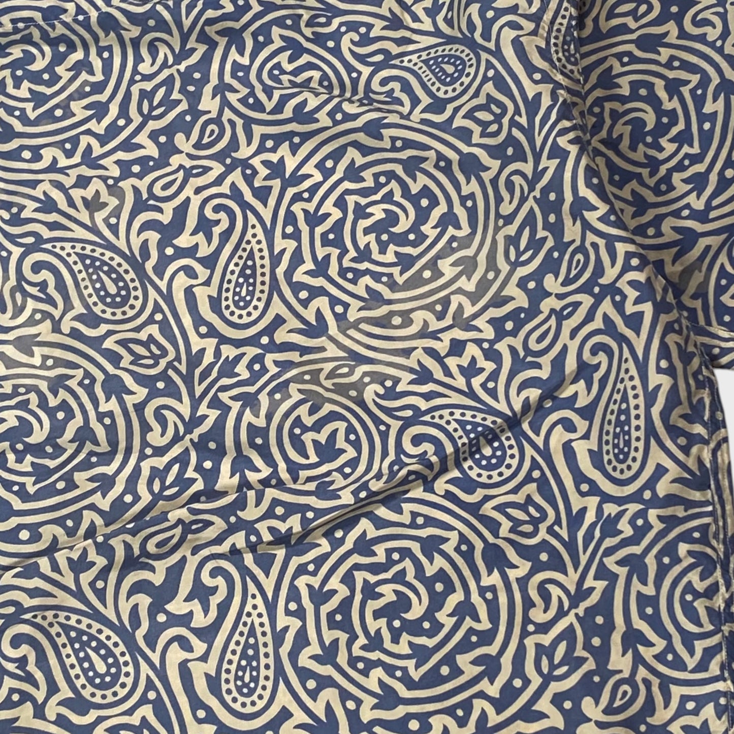 Polo by Ralph Lauren 90s Patterned Silk Shirt Size S