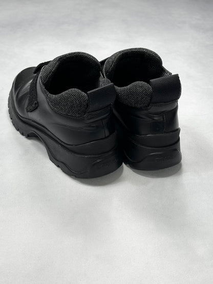 Prada velcro leather tech shoes (F/W 1999) Black Size 9