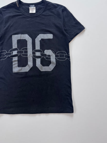Dolce & Gabbana Black D&G T-Shirt Size XS