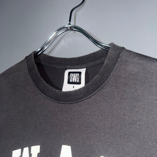 SWAGGER Charcoal Rudder Logo T-Shirt Size L