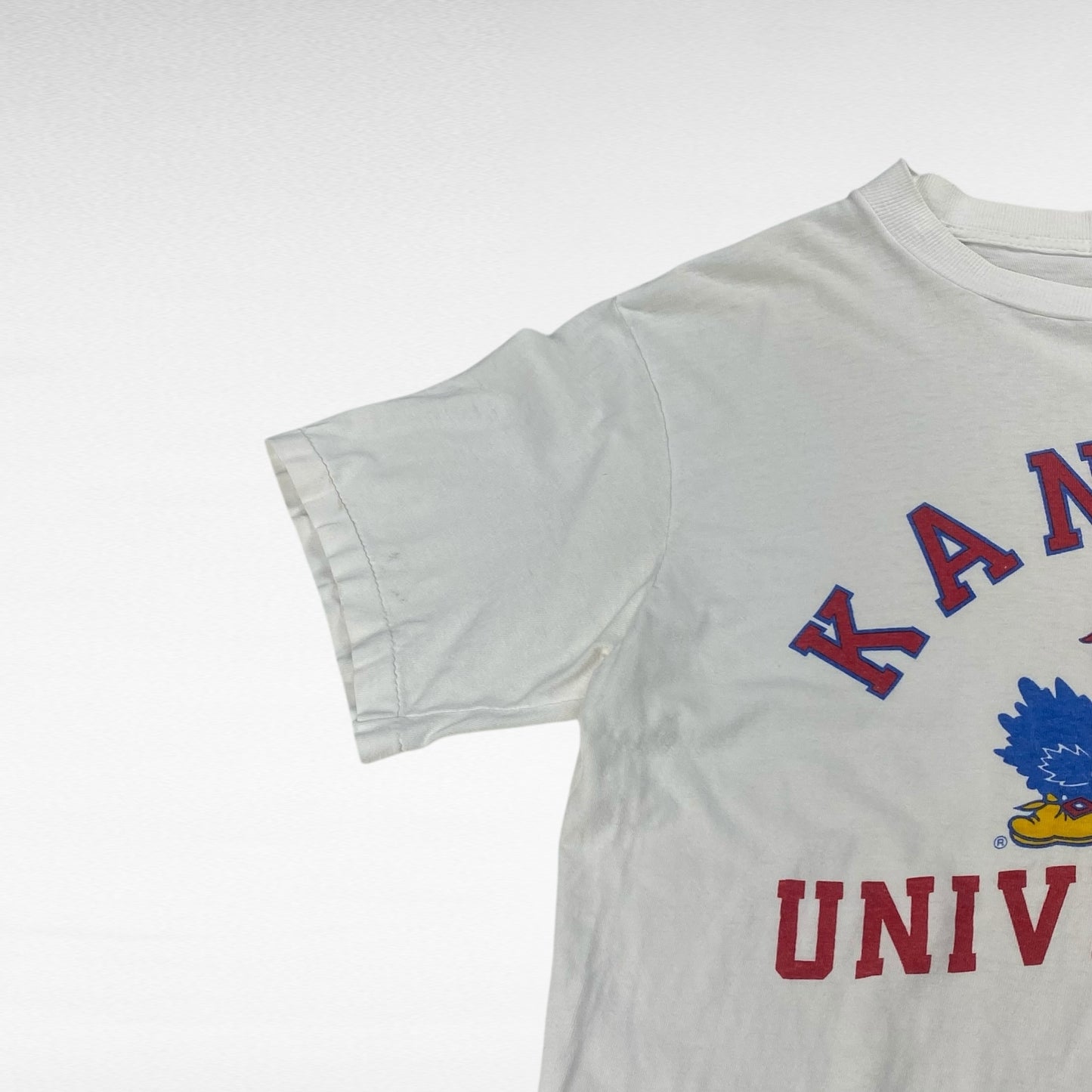unknown 90s College T-Shirt White Size M