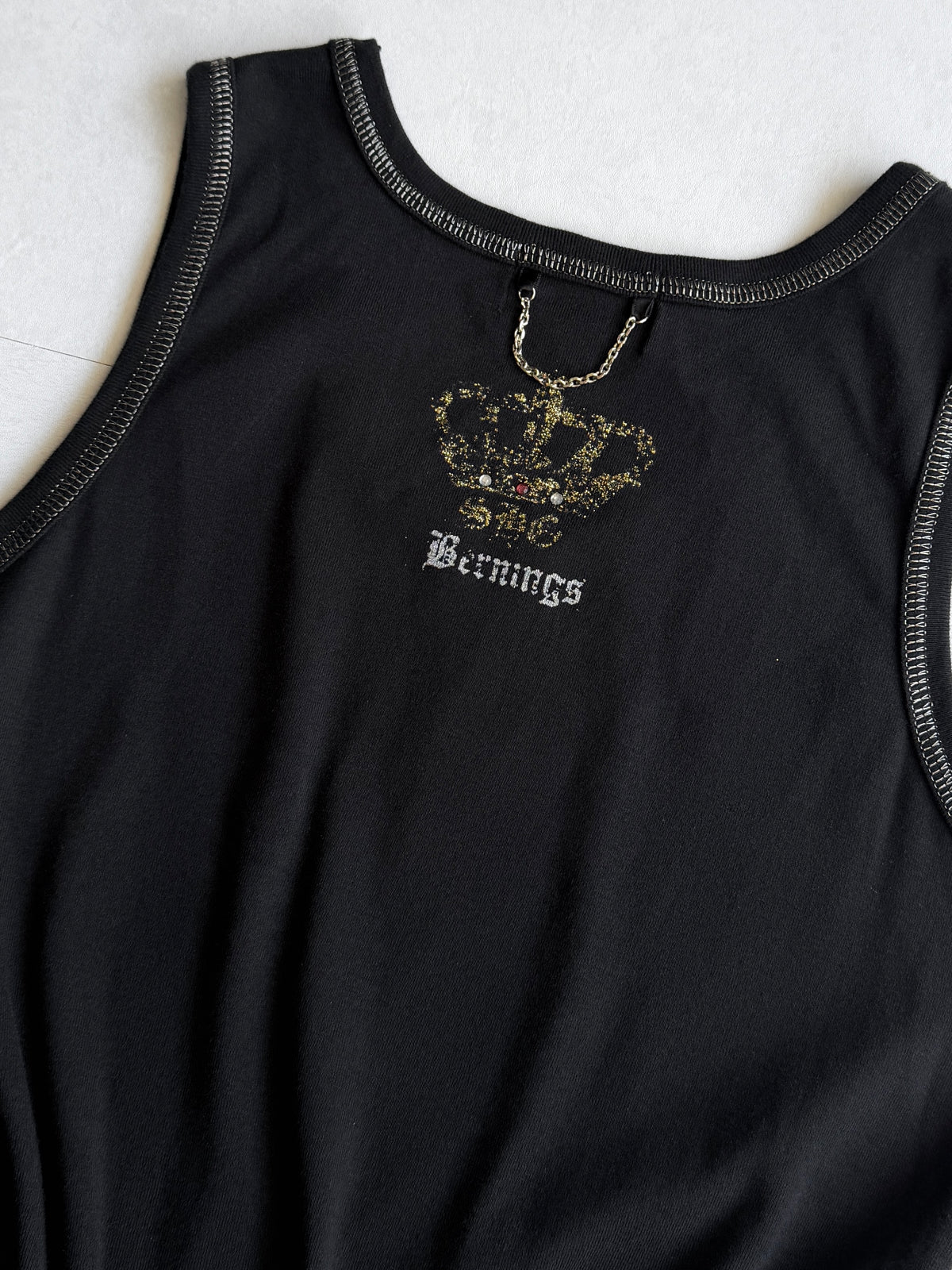 BERNINGS SHO Black Kingdom Tanktop Cotton Size L