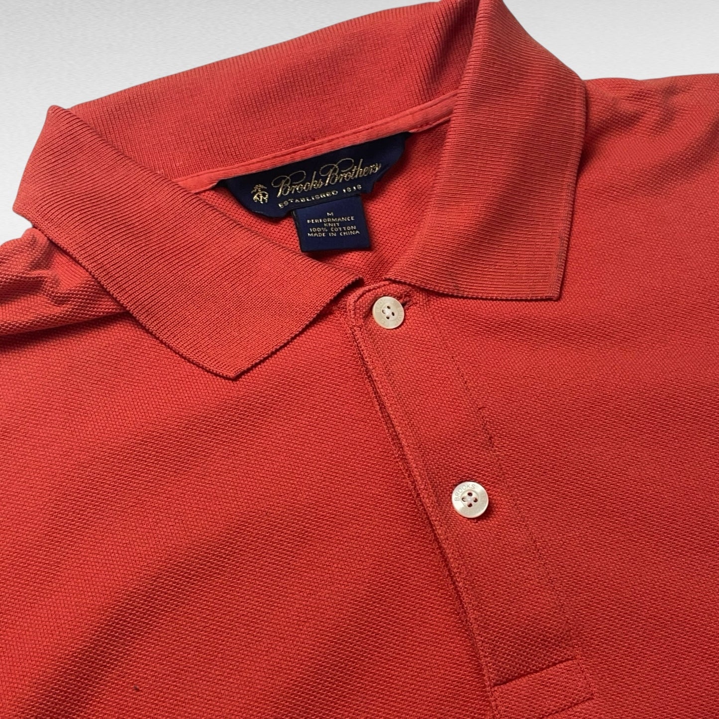 Brooks Brothers 00s Short Sleeve Polo Shirt Size M