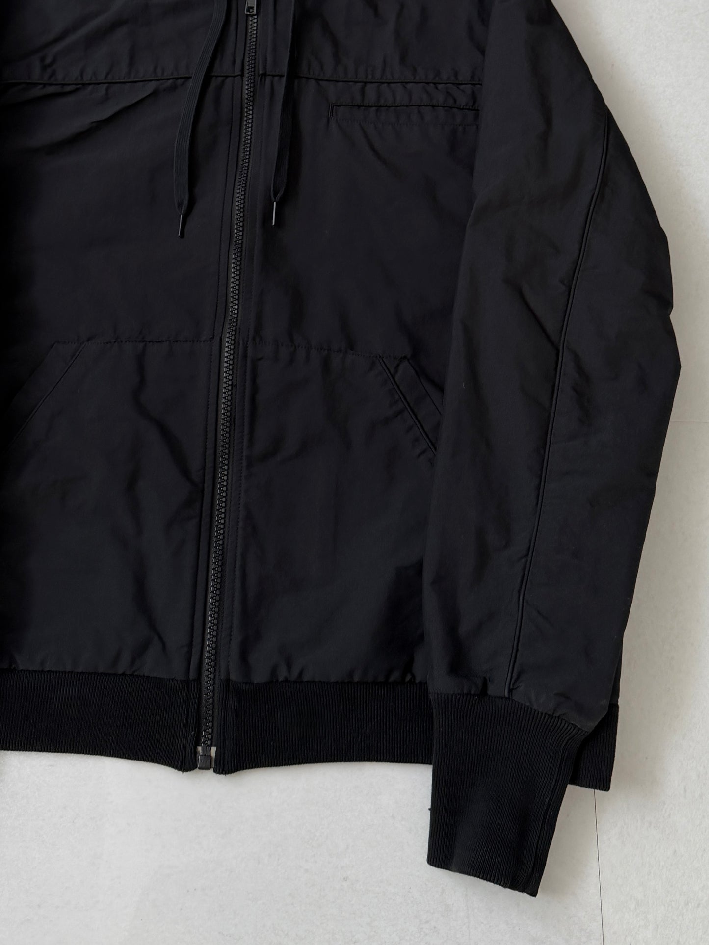 Undercover 07ss Purple Collection Nylon Hoodie Black Size 3