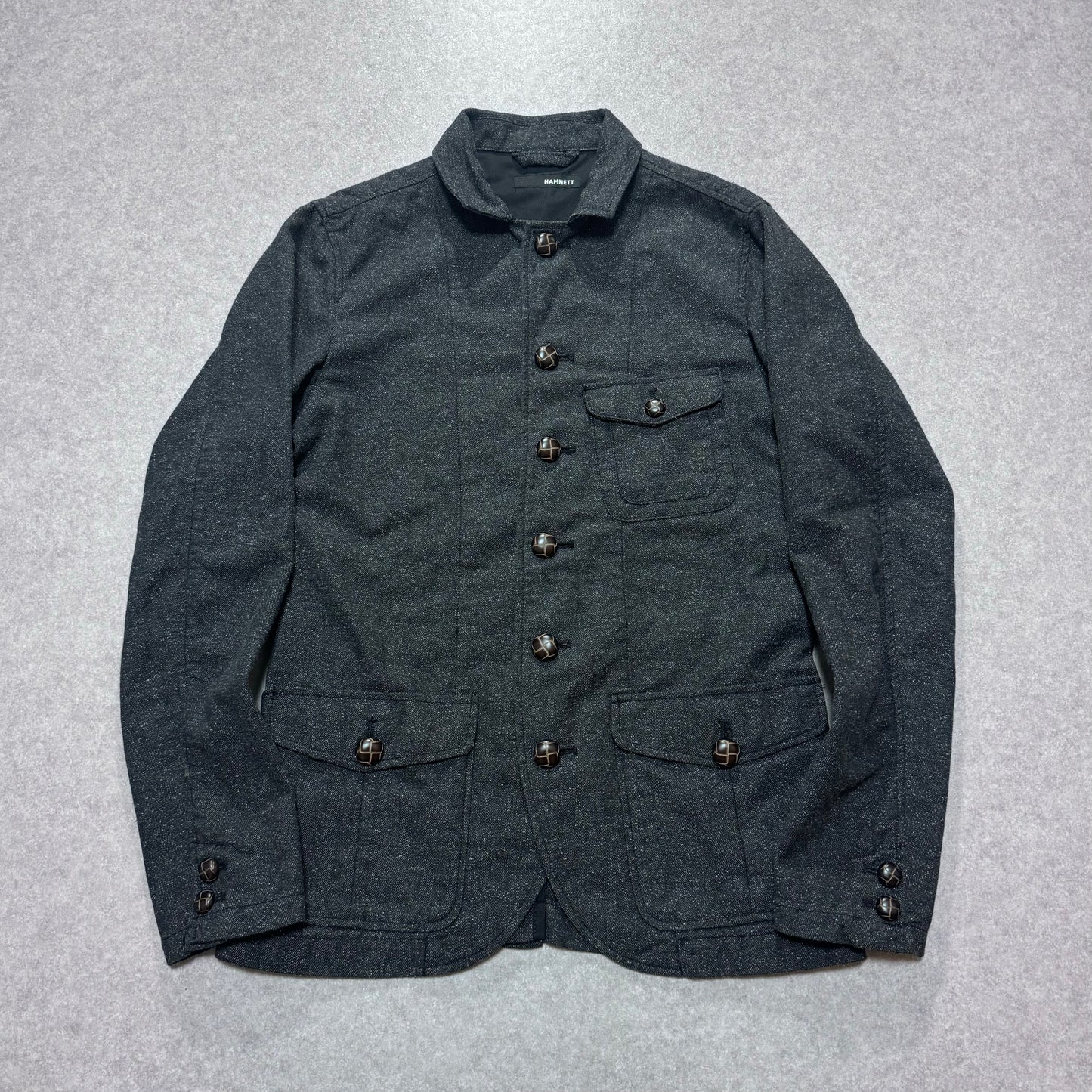 Katharine Hamnett London Gray HAMNETT Sleeve Shirt Size S