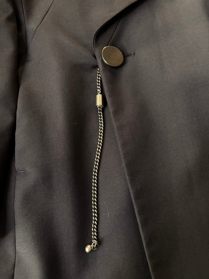 DIRK BIKKEMBERGS 90s Wool Sculptural Jacket M Size M