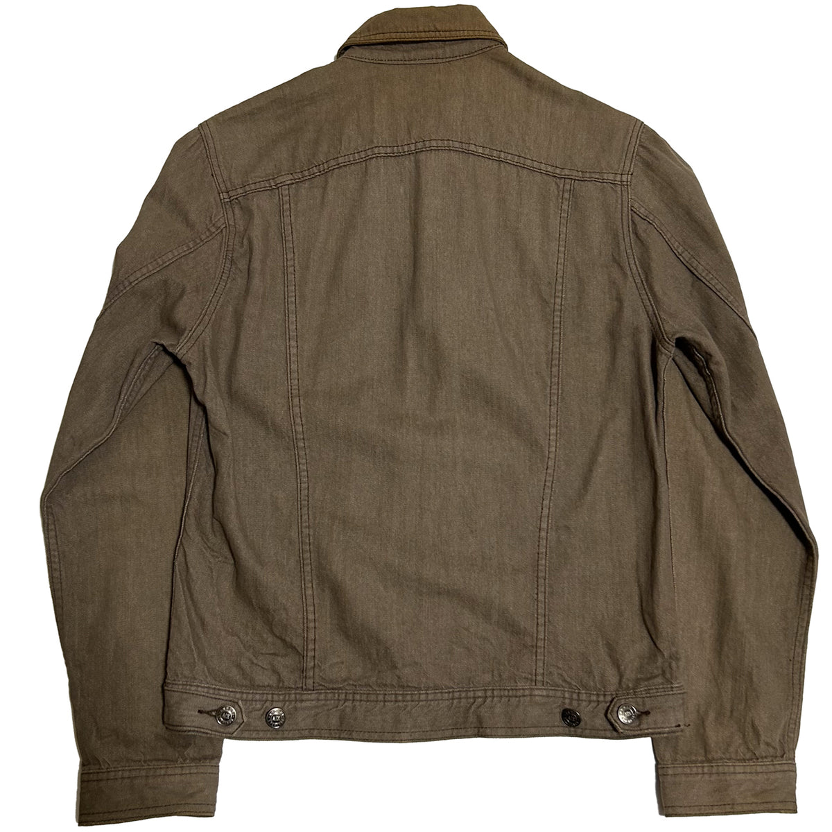 ARMANI EXCHANGE 90s Brown Trucker Jacket Size S