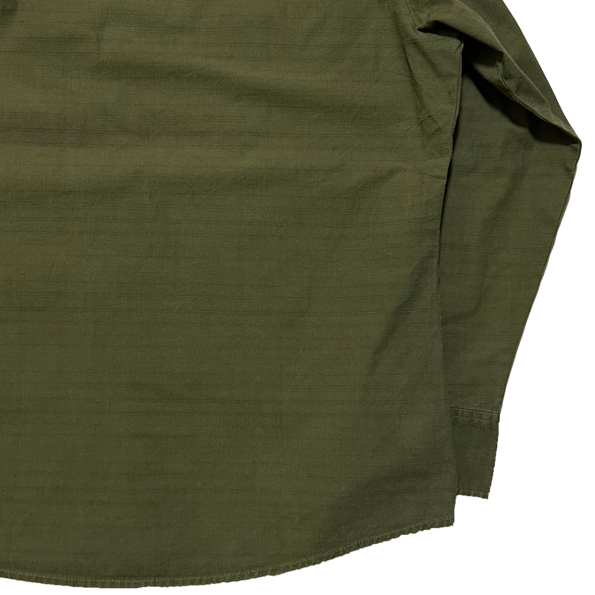 LEVIS 1990s Velcro Pocket Long Sleeve Shirt Olive Size L