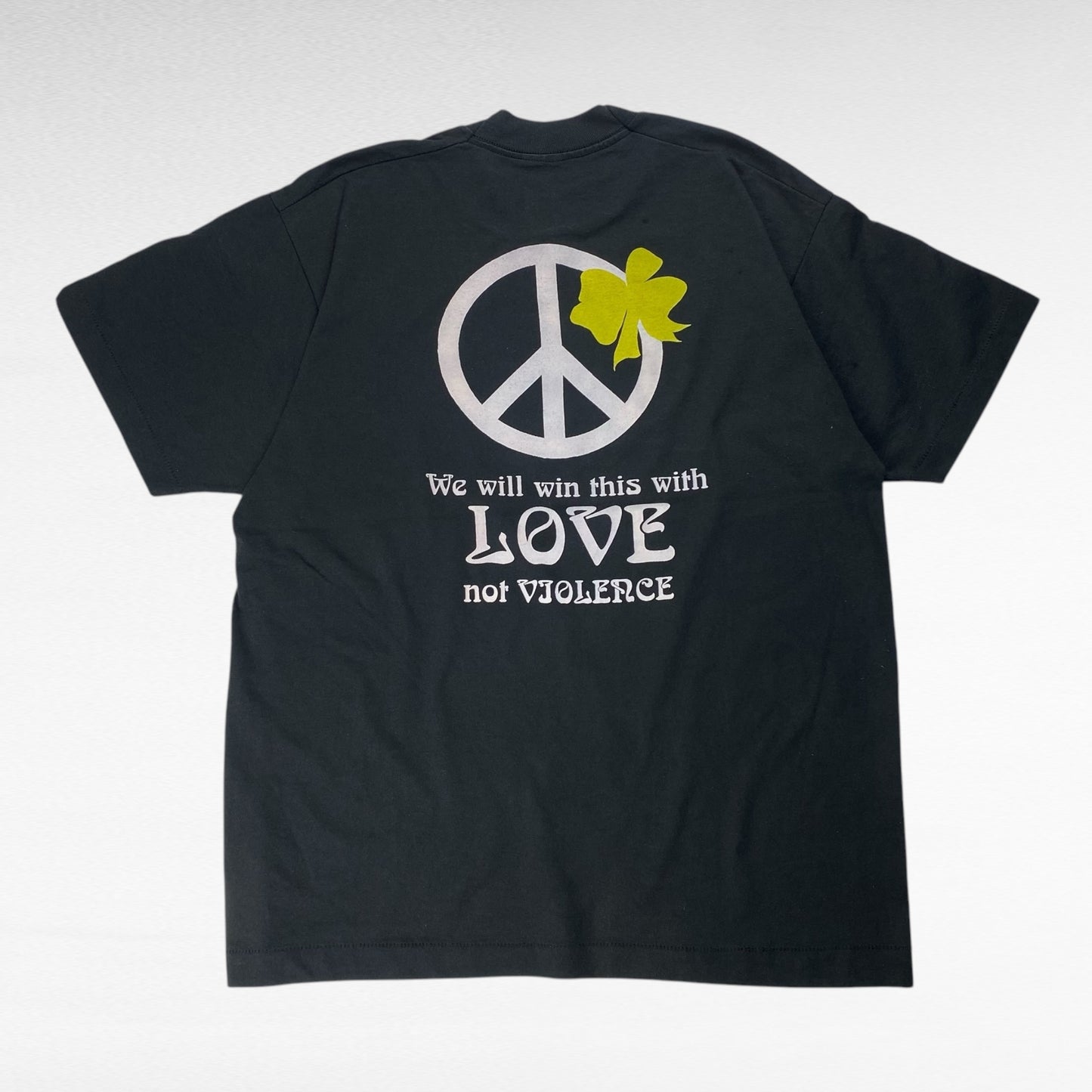 FRUIT OF THE LOOM BEST 90s T-Shirt Black Size L