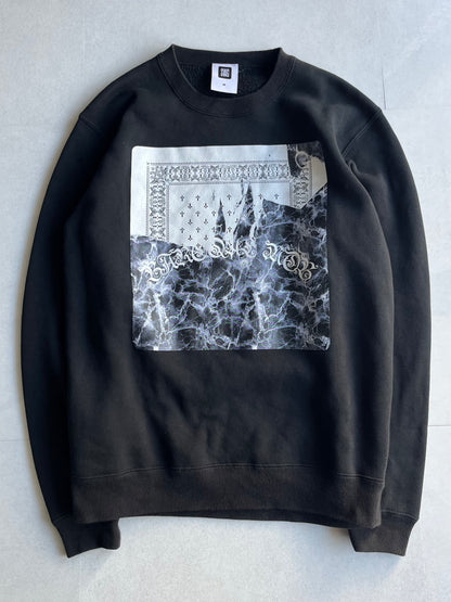 Swagger Black Cotton Sweatshirt Size M