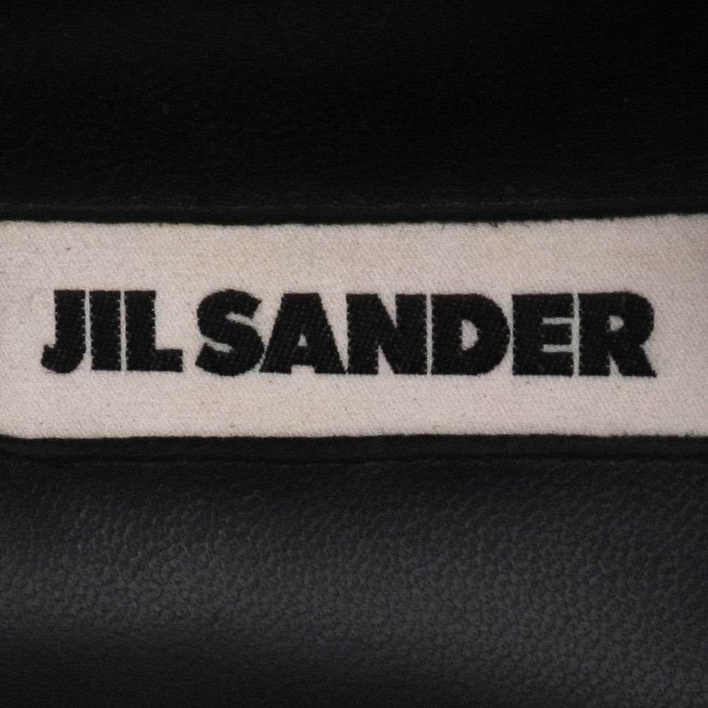JIL SANDER Crossover Padded Strap Sandals Black Size EU 42