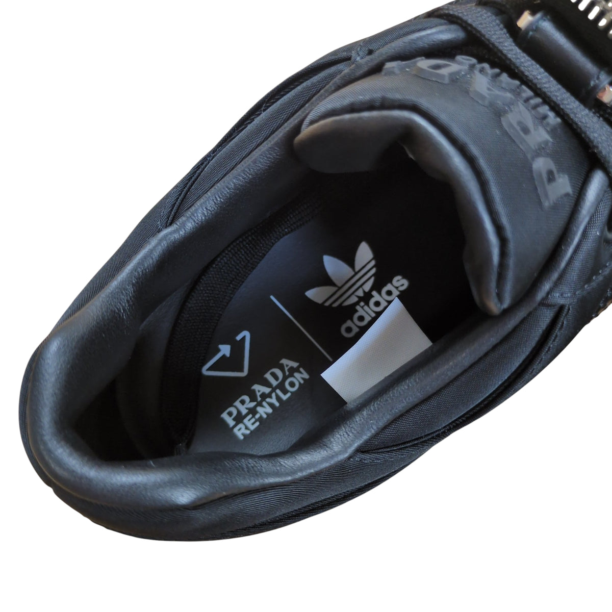 PRADA x adidas Re-Nylon Forum Low Sneakers Black Size 27.5cm