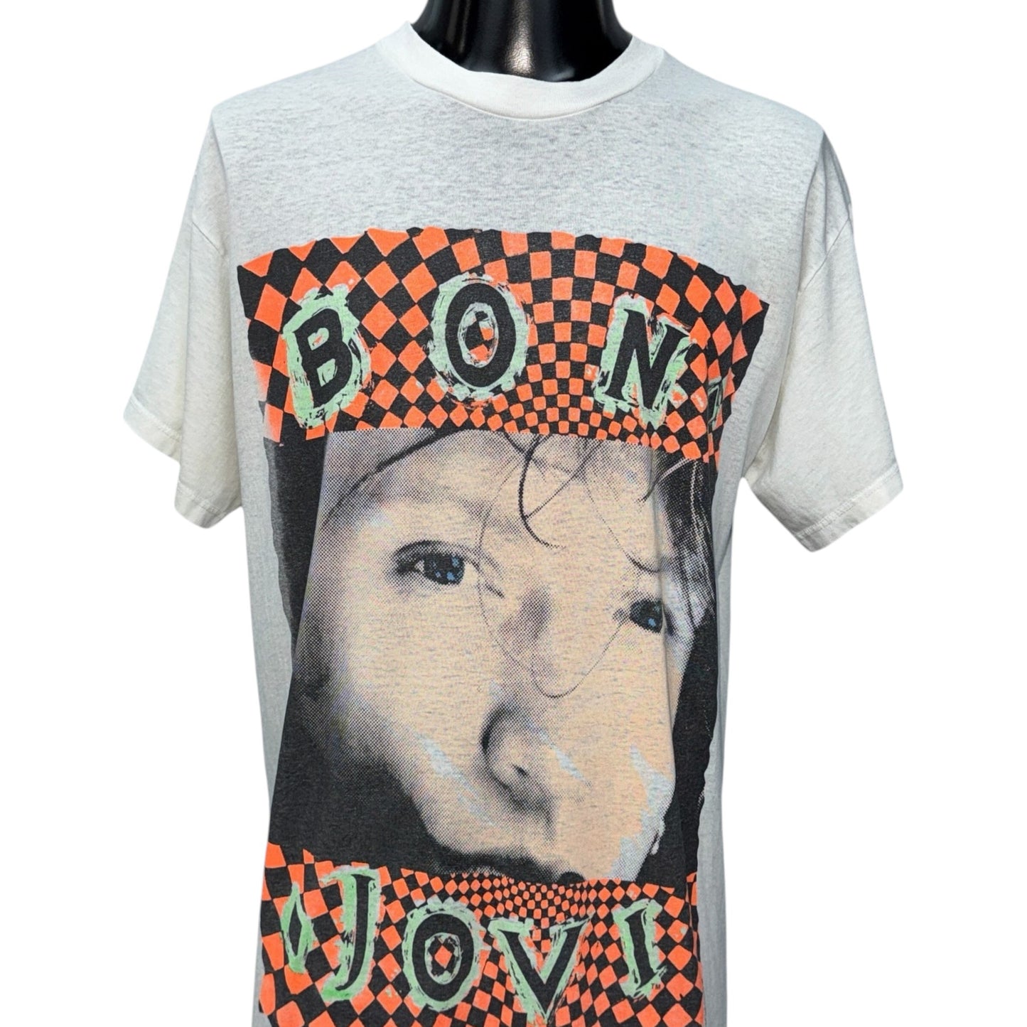 BON JOVI 80s Rocks The Earth Tour T-Shirt Size XL
