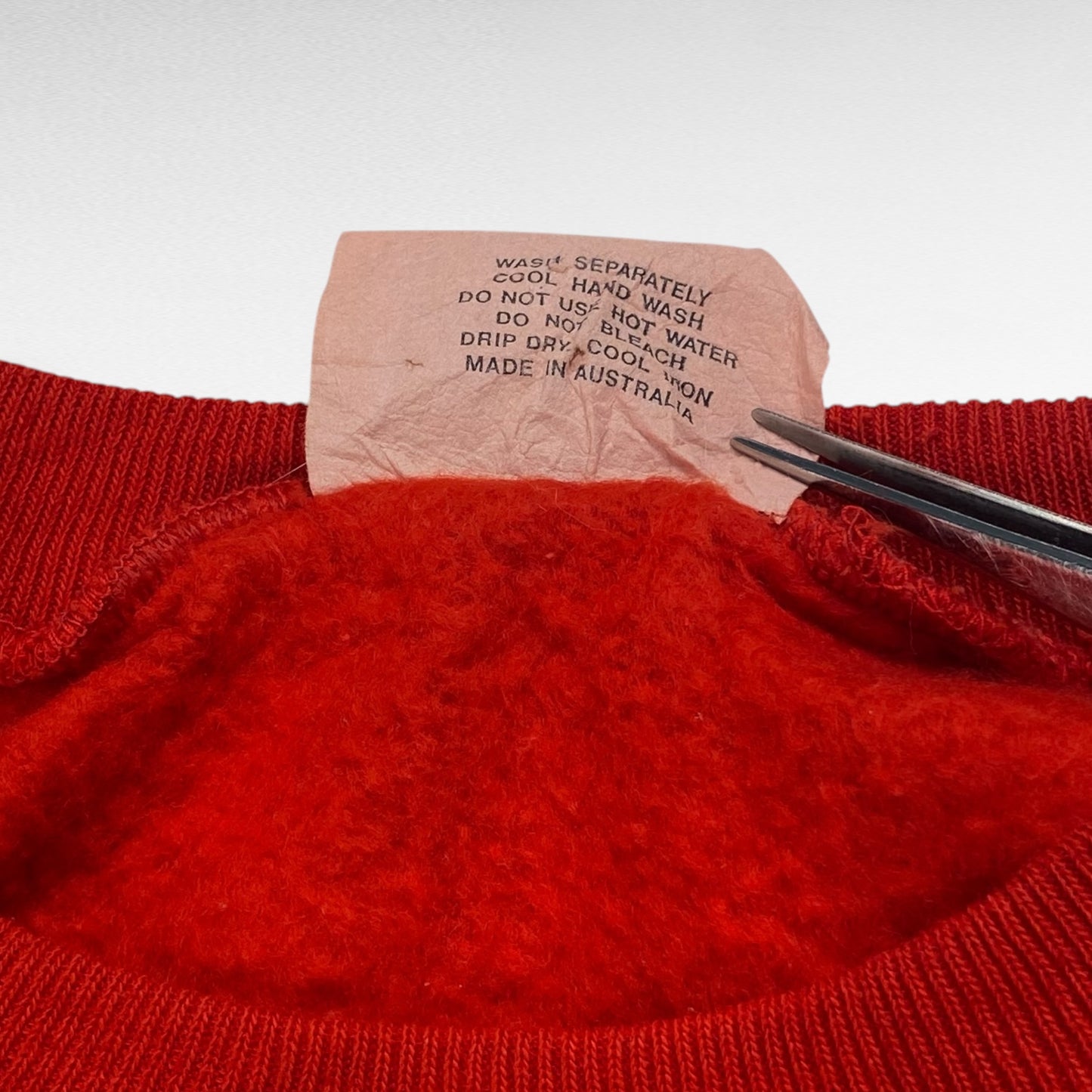 Van Duke 80s Sweatshirt Red Size M