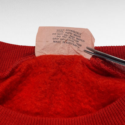 Van Duke 80s Sweatshirt Red Size M