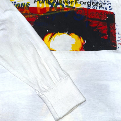 SEX PISTOLS SID VICIOUS GOD SAVE THE QUEEN Long Sleeve T-Shirt Size L