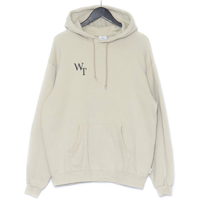 WTAPS 21AW Urban Territory Print Hoodie Cream Size 03