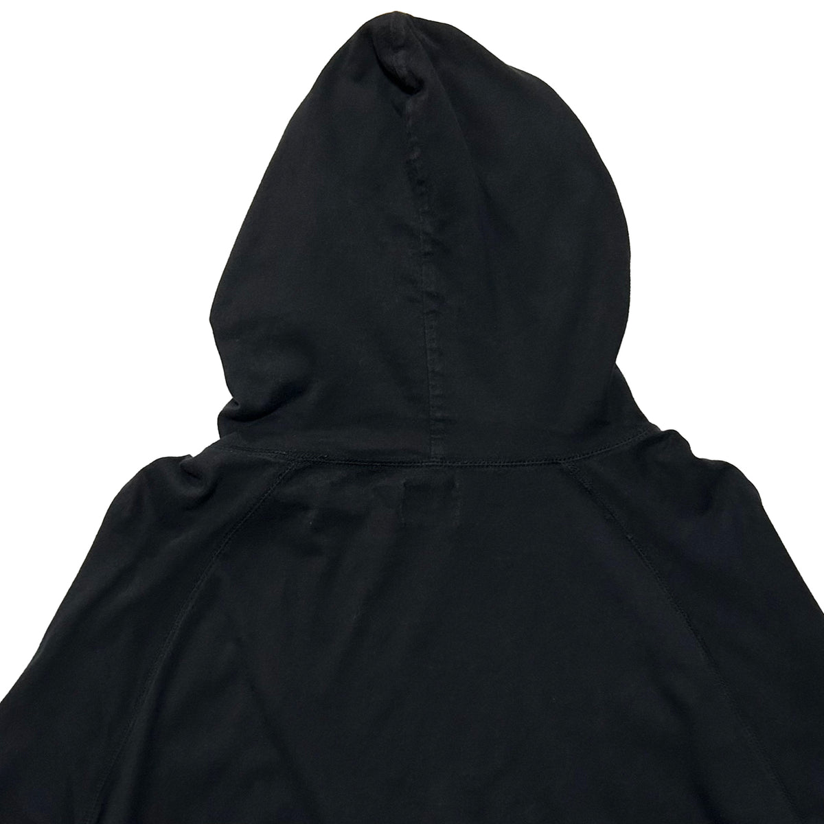 STUSSY 2000s Hooded Raglan Sleeve Hoodie Black Size M