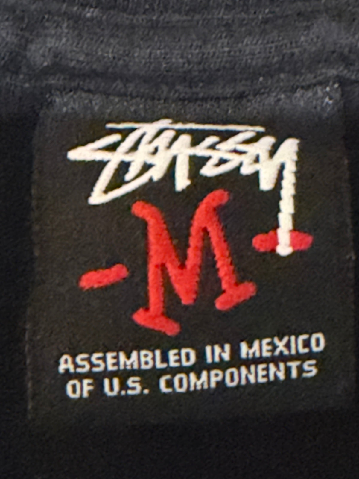 STUSSY EPMD Strictly Business T-Shirt Black Size M
