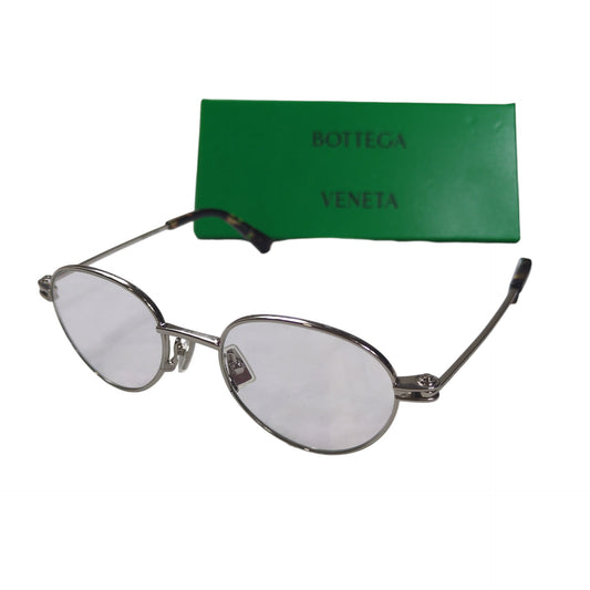 BOTTEGA VENETA Metal Frame Oval Glasses