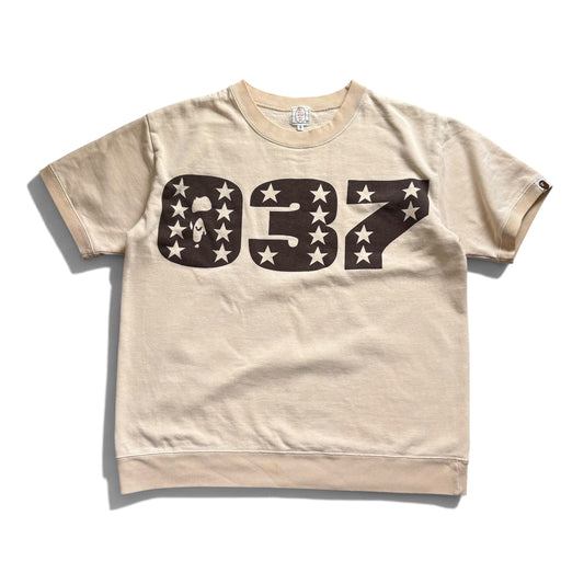 Bape A BATHING APE 00s Short Sleeve Sweatshirt Size S