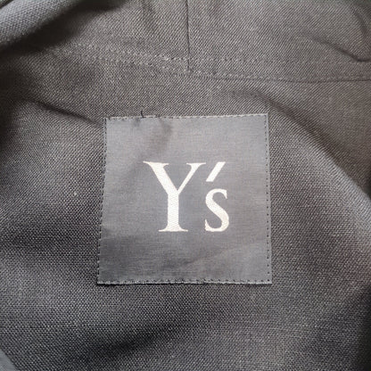 Y's Summer Wool Gabardine Smock Hoodie