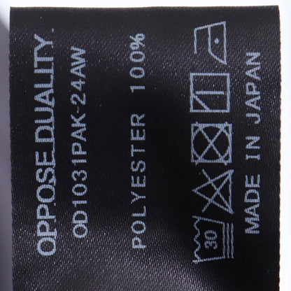 OPPOSE DUALITY 24AW T-800 Short Hoodie Black Size 48