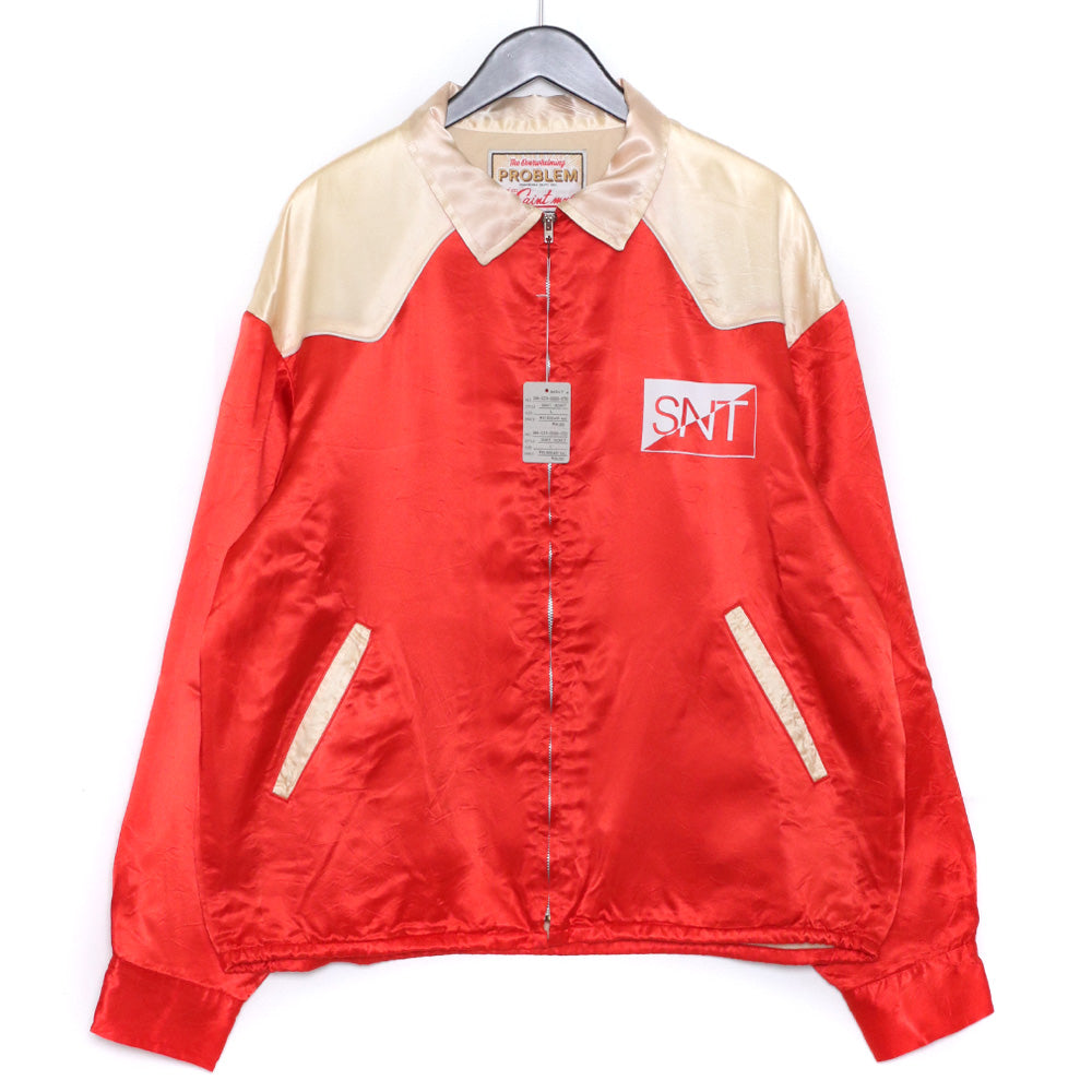 SAINT MICHAEL 23SS Western Shirt Jacket Red Size L