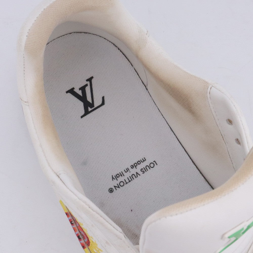 LOUIS VUITTON x Yayoi Kusama LV Trainer Sneakers White