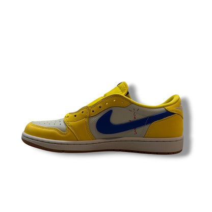 NIKE x TRAVIS SCOTT Air Jordan Canary Yellow Sneakers Size WMNS 28cm
