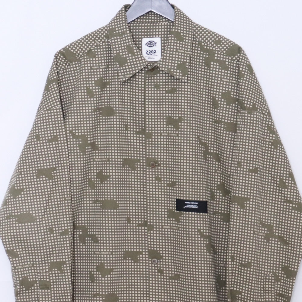 N.HOOLYWOOD x Dickies x Undercover Work Shirt Green Size 40