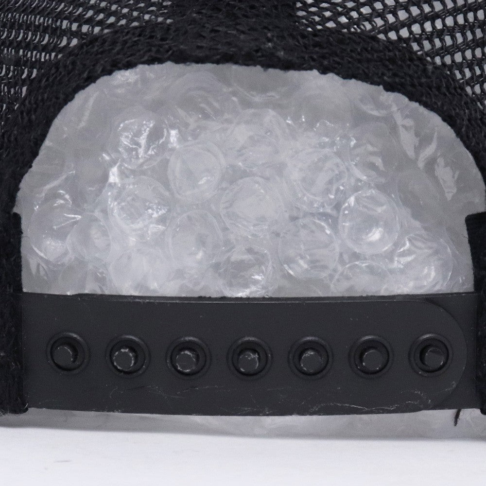 Chrome Hearts FUCK Patch Crossball Trucker Hat Black Size F