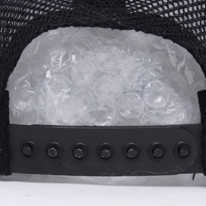 Chrome Hearts FUCK Patch Crossball Trucker Hat Black Size F
