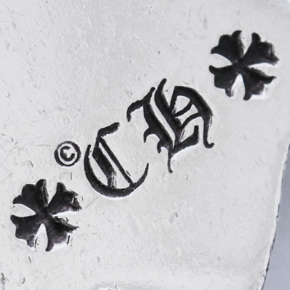 Chrome Hearts DBL CH CRS SML Silver Pendant