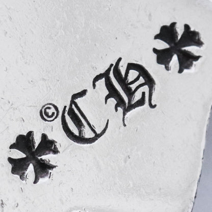 Chrome Hearts DBL CH CRS SML Silver Pendant