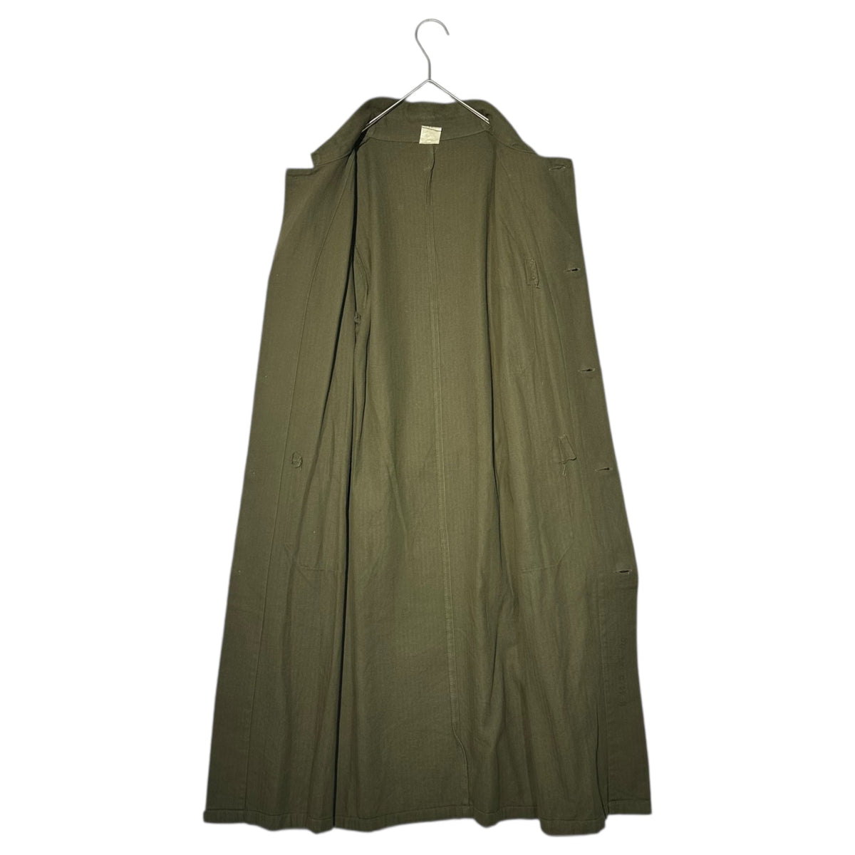 vintage Euromilitary Czech Army Work Coat Cotton