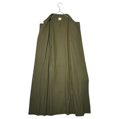 vintage Euromilitary Czech Army Work Coat Cotton
