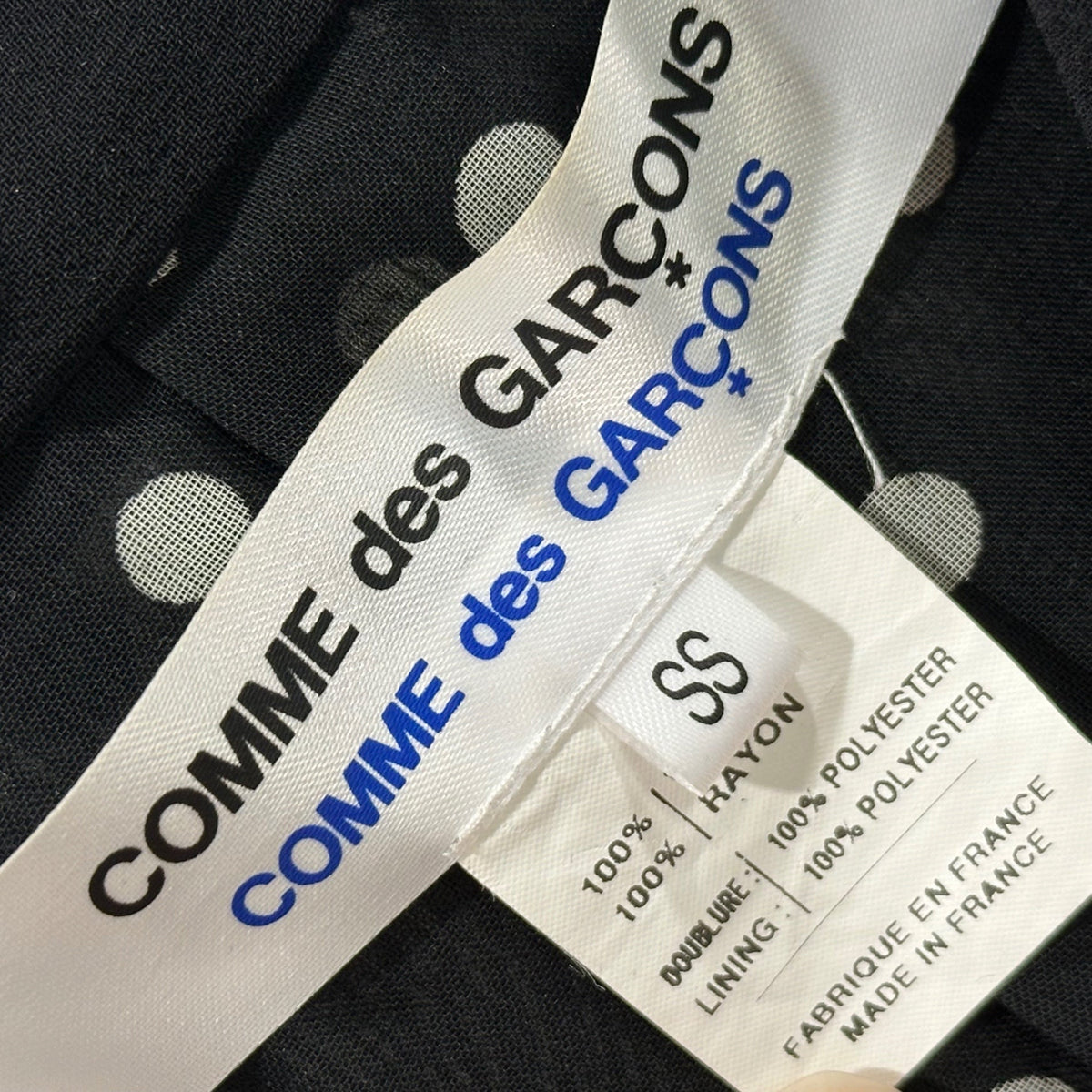 COMME des GARCONS COMME des GARCONS Jacket B&W Size SS